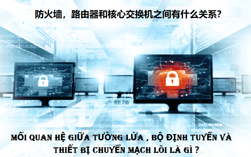 MỐI QUAN HỆ GIỮA TƯỜNG LỬA, BỘ ĐỊNH TUYẾN VÀ THIẾT BỊ CHUYỂN MẠCH LÕI LÀ GÌ ？